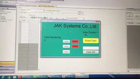 Visual Basic Via PLC Mitsubishi FX .JAK Systems