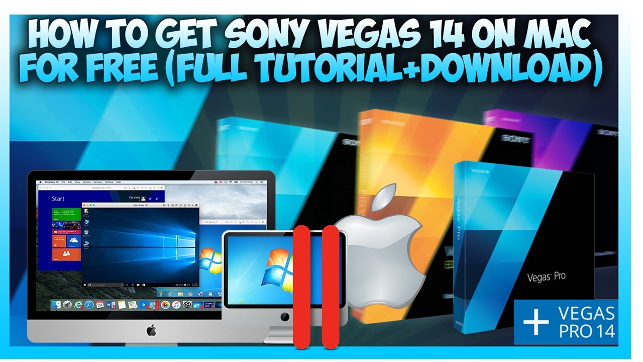 how to download sony vegas pro 14 on mac