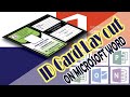 How to Create ID Card Using Microsoft Word