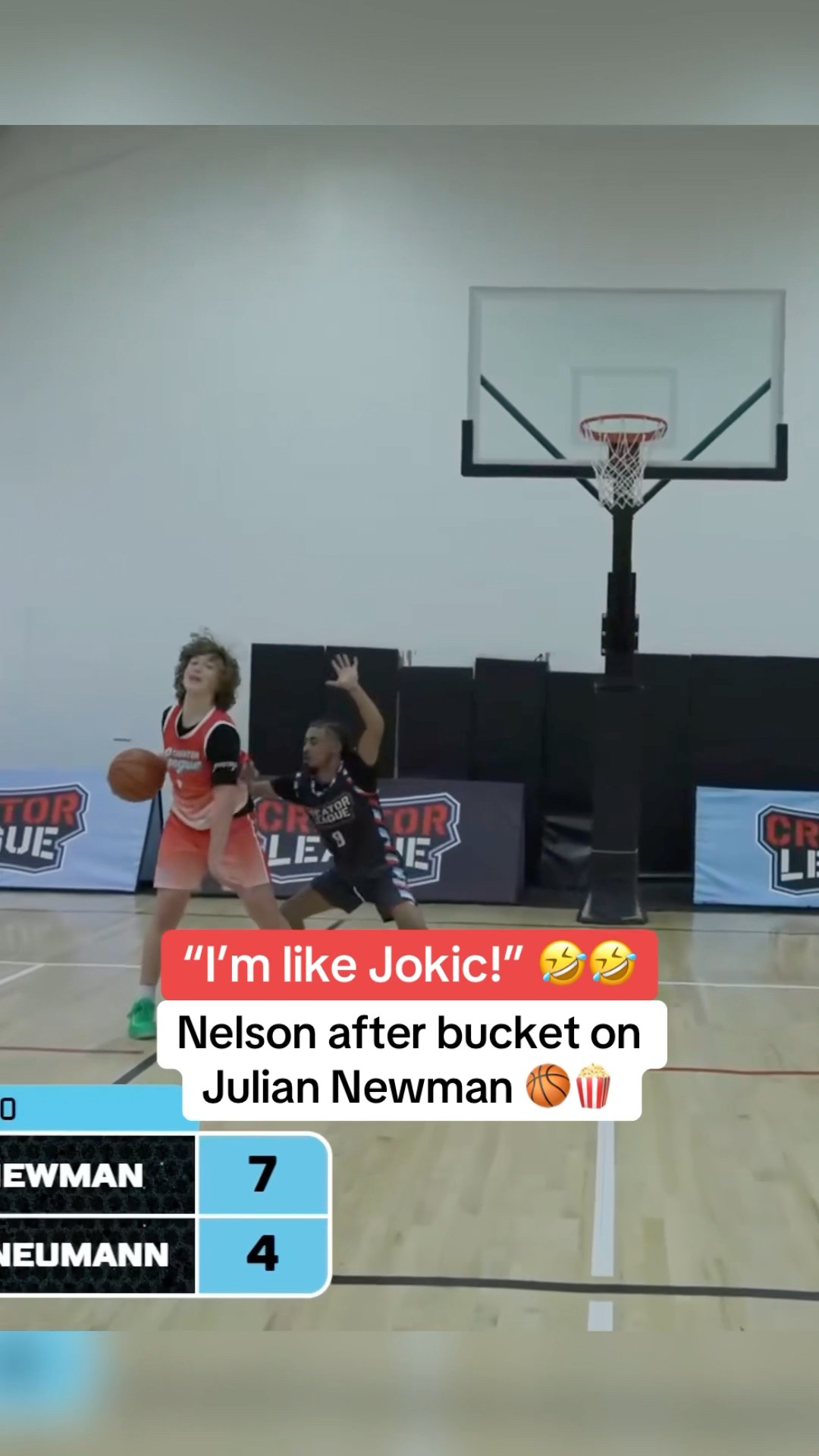 Nelson Neumann was feeling like Jokic ??