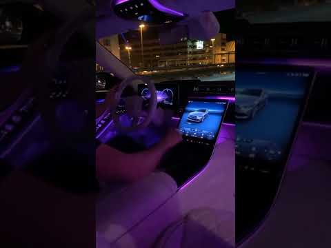 The color interior of the New Mercedes S-Class 2022 #shorts #mercedesamg #sclass