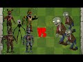 Nightmare Animatronics + Peashooter Fusion vs Zombies - Plants vs Zombies Animation
