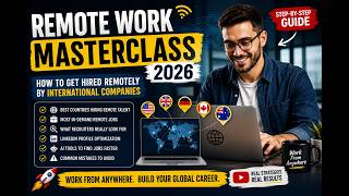 Remote Work Masterclass 2026How to Get Hired Internationally | Remote Jobs, LinkedIn &amp; AI Strategy
