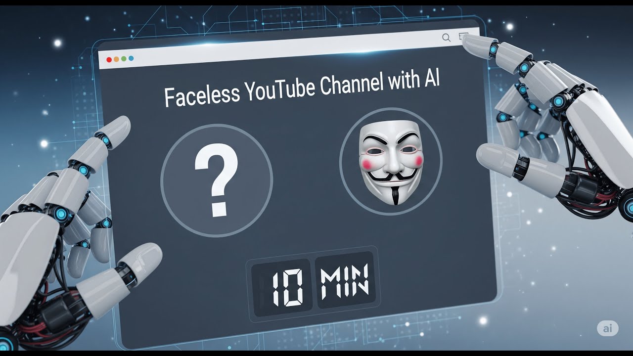 How to Create a Faceless YouTube Channel with AI – No Camera, No ...