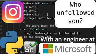 Python Project 30 Min Build && Who Unfollowed You On Instagram 2020 screenshot 5