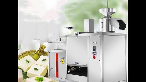 40L Automatic Commercial Soymilk Tofu Soybean Milk Bean Curd Forming Making Machine