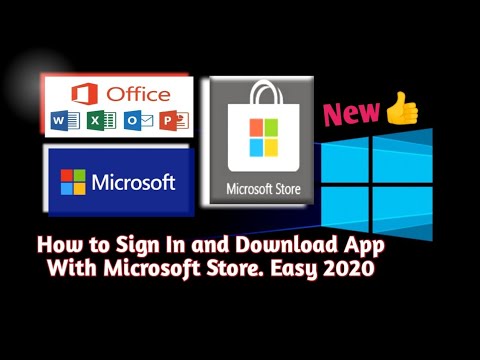 How to Sign In Microsoft Store and Window 10