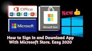 How to Sign In Microsoft Store and Window 10 screenshot 4