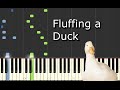 [Kevin MacLeod - Fluffing a Duck] Piano Tutorial