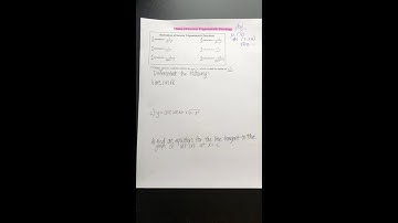 AP Calc Ab 3.8 Notes