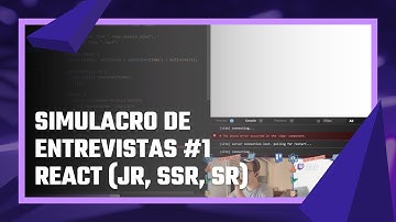Simulacro de entrevista #1 - React JR, SSR y SR con candidatos y recruiters reales