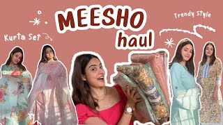 Affordable Meesho Kurta Set with Dupatta | Best Meesho Haul under Budget #meesho #meeshohaul