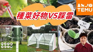 暖棚，動物驅趕器，播種機…種菜好物備起來！ 分享我在Temu買的好物VS避雷