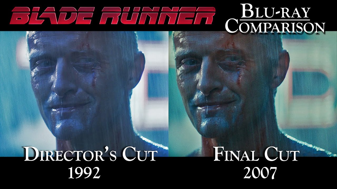 Blade Runner Blu-ray Comparison  Director's Cut vs Final Cut 