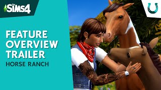 Официальный трейлер игрового процесса «The Sims 4 Конное ранчо»