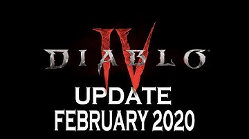 Diablo 4 Developer Update - February 2020:  UI, Co-op, Monster Families, Cannibals and more