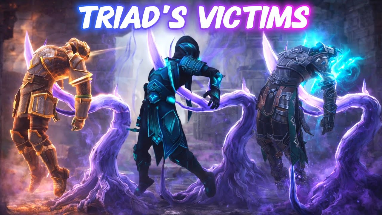 Triad The Soul Eater (Level 5) vs All Control Lost Bosses | Shadow Fight 3