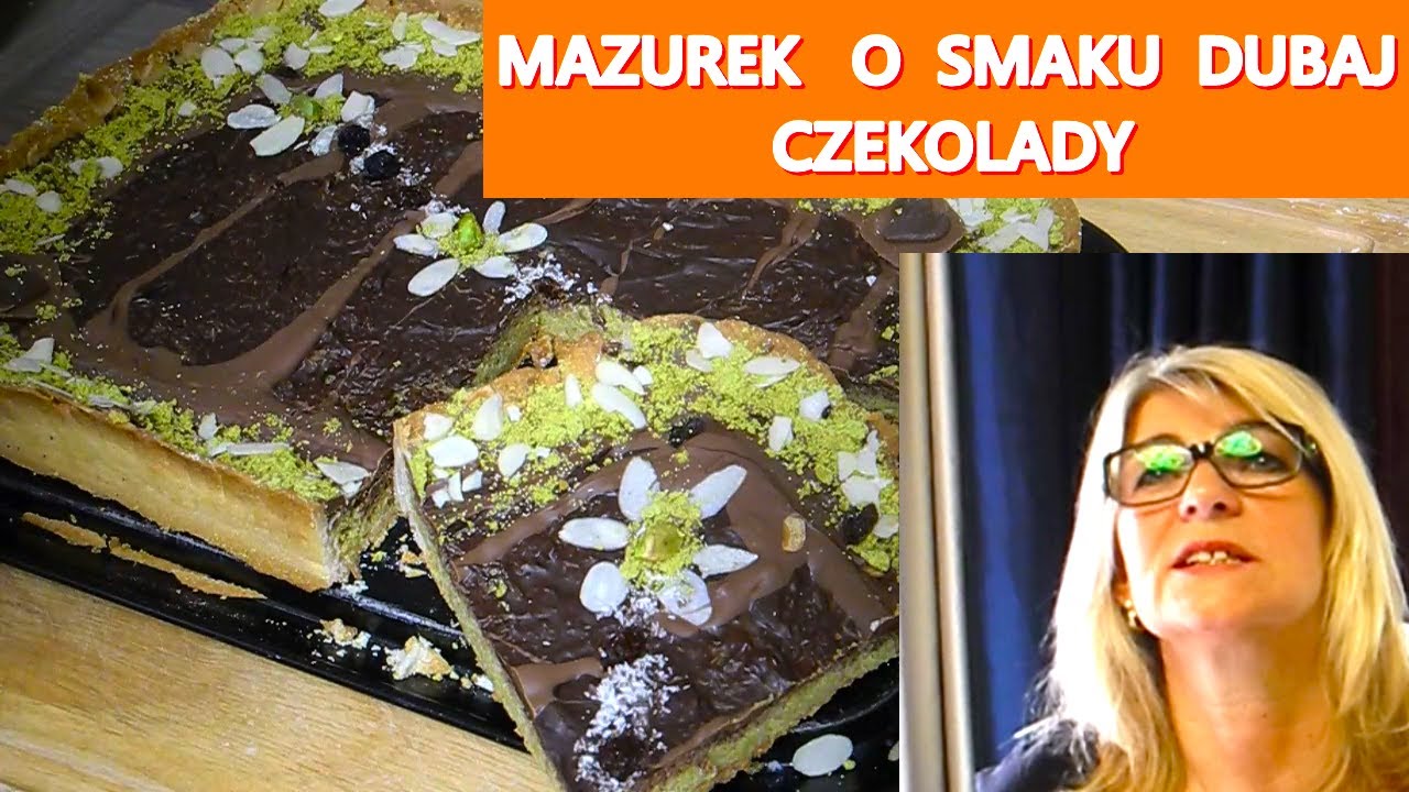 MAZUREK WIELKANOCNY PRZEPIS Z CZEKOLADĄ DUBAJ PISTACJOWO SEZAMOWY PYSZNY WSPANIAŁY HIT😋.NR.674🧡🐣