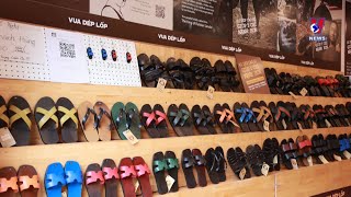 Tyre sandals from wartime keep marching on