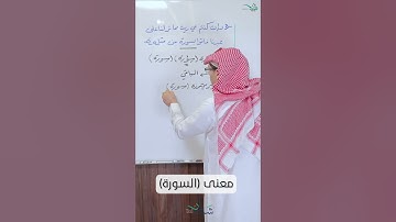 معنى (السورة)