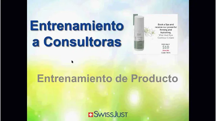 Entrenamiento de Producto por Janette Lugo SwissJu...