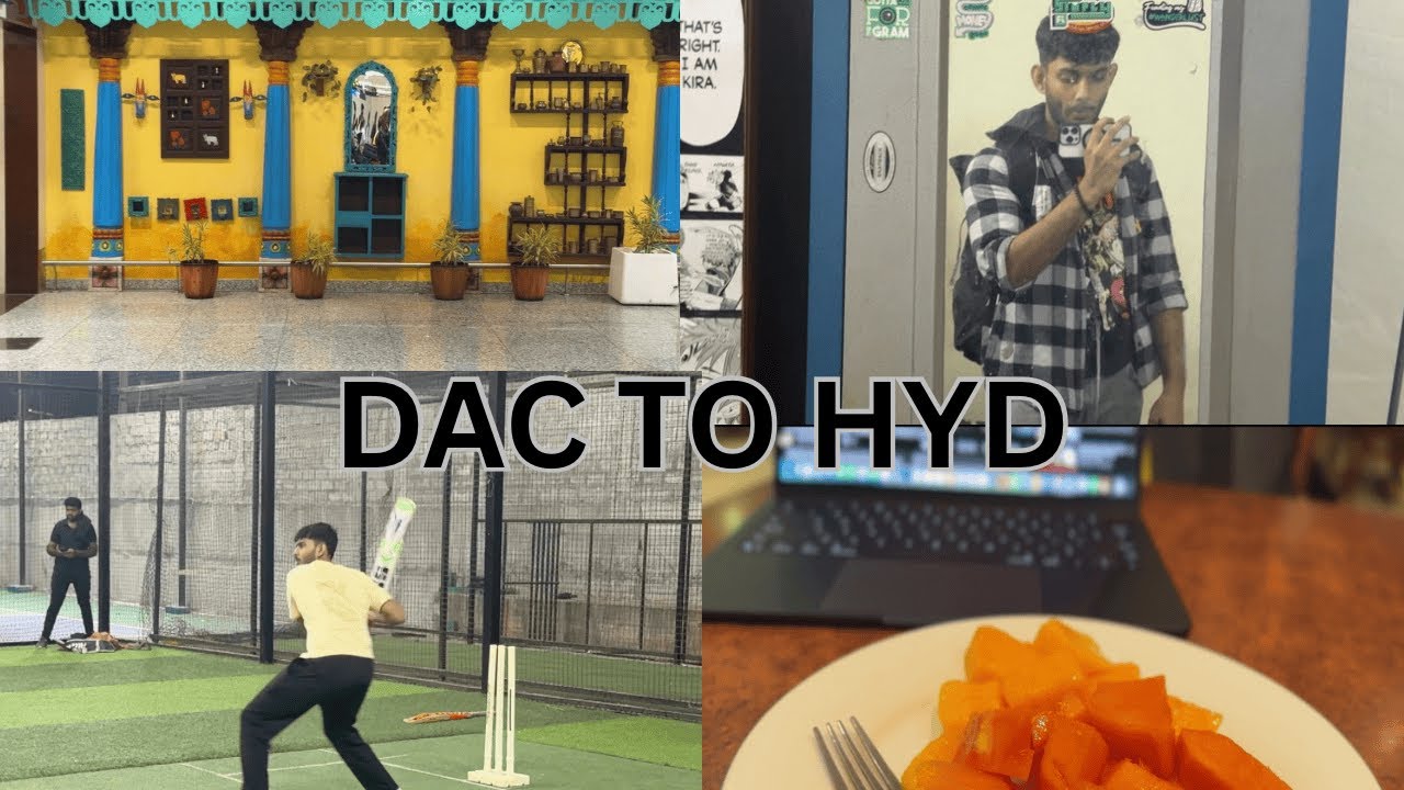 DAC TO HYD || SURPRISING RAHUL? OR GETTING SURPRISED BY RAHUL?