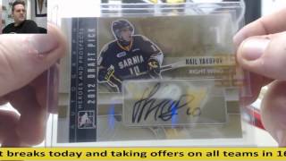 2016 SCC Gold Rush HK Value Pack 12-pack random team group break- malkin puck