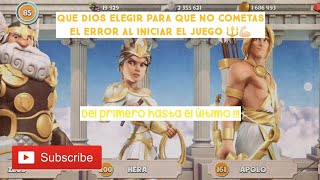 Dioses del Olimpo Que orden deberías comprar tus dioses al iniciar el juego #01 screenshot 2