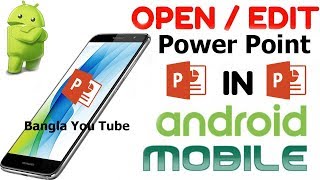 How to use Microsoft Office Powerpoint App for Android tablets