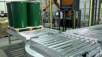 Pallet Handling Conveyor | Logistics Automation | Food Automation | LAC Conveyors & Automation
