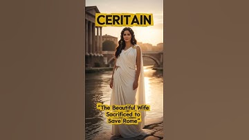 TERRIFYING‼️The Beautiful Wife Sacrificed to Save Rome #shorts #legend #story #viral