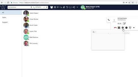 Wildix Collaboration - Making and Managing Calls