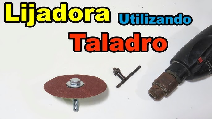 Lijar madera fácil y rápido con un taladro 