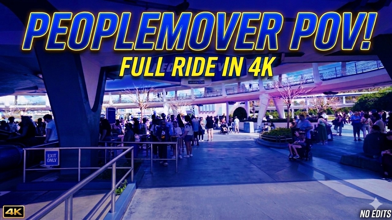 [RARE] PeopleMover Extended Ride | Full Ride Including Delays | Magic ...