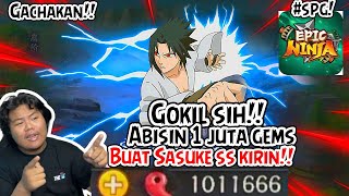 GACHA PALING BOROS 1 JUTA GEMS BUAT SS SASUKE KIRIN DI EPIC NINJA PRIVATE DAN REVIEWNYA screenshot 5