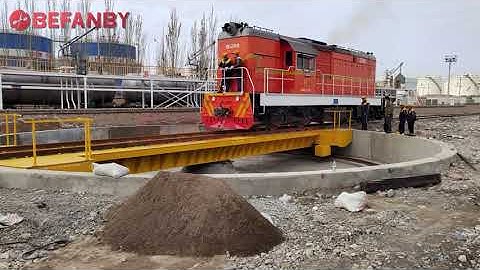 100T Locomotive Turntable, Train Turntables Manufacturer