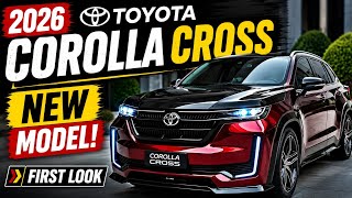 NEW Toyota Corolla Cross 2026 Review – Shocking Design Upgrade! Full Walkaround & Features