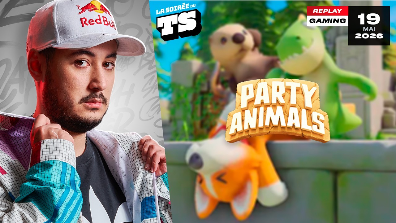 SOIRÉE MULTI-GAMING POUR LA SOIRÉE DU TS ! (Party Animals & Code Names) - Live Complet GOTAGA