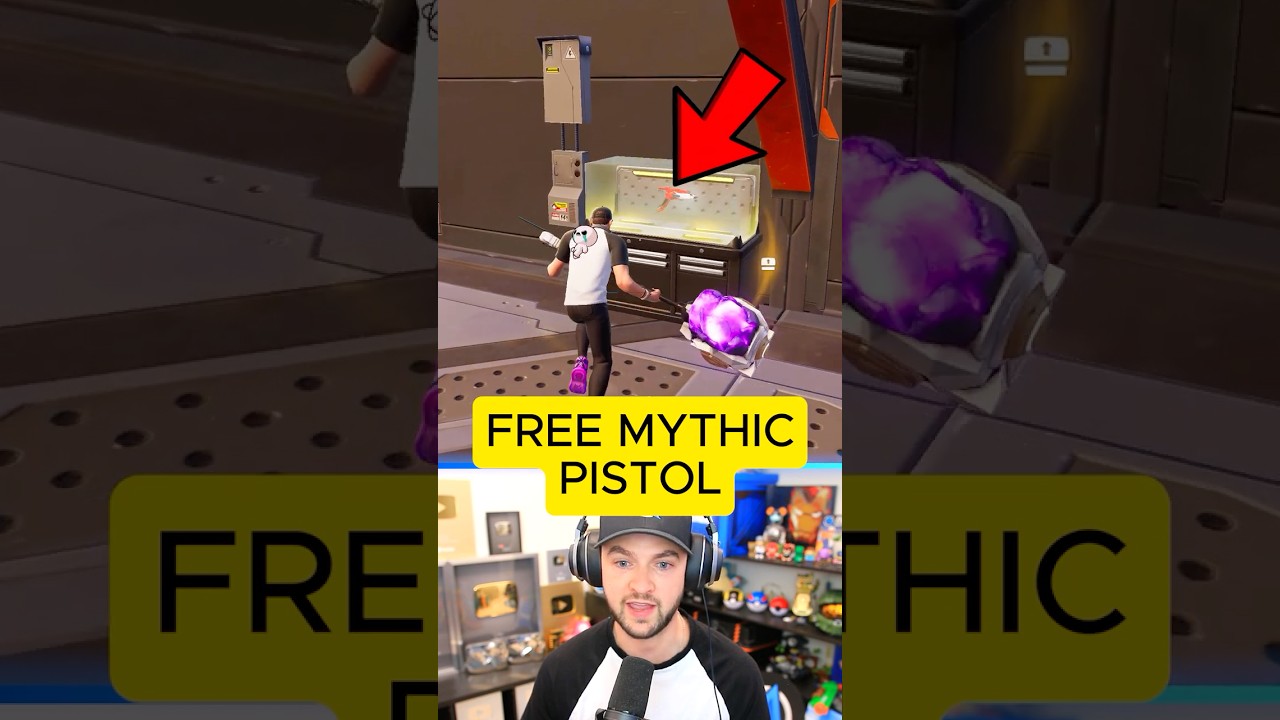 Fortnites *NEW* Mythic Blaster Is OP!