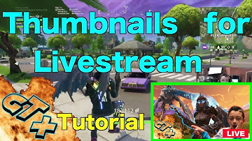 How to Upload Livestream Thumbnails , Youtube Livestream Thumbnail Tutorial