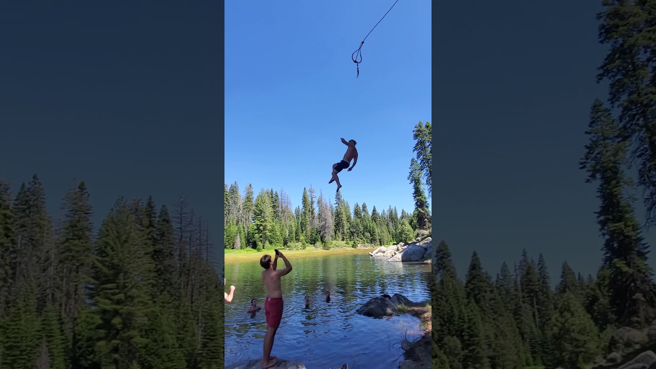 Rope swing - YouTube