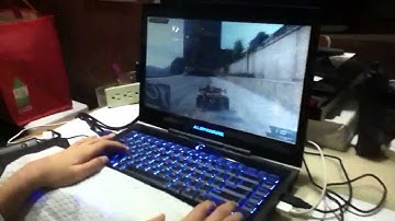 (HIGHEST GRAPHICS) Need for speed most wanted running on Alienware m14x