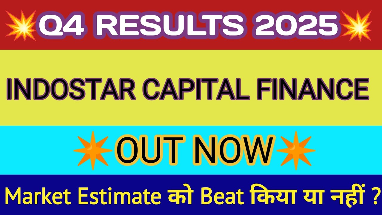Indostar Capital Finance Q4 Results 🔴 Indostar Capital Result 🔴 Indostar Capital Finance Latest News