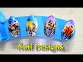 Sunset Gradient Nail Art| Nail Art Designs 2021 2021.07.17