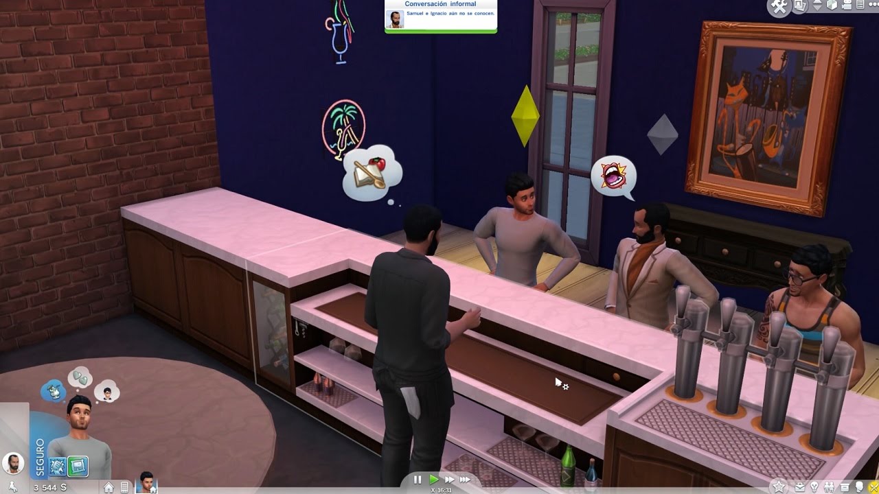 Los Sims 4 Nuestro Primer Dia De Trabajo 2 Youtube