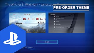[PS4][US] The Witcher 3: Wild Hunt - Landscapes Static Theme