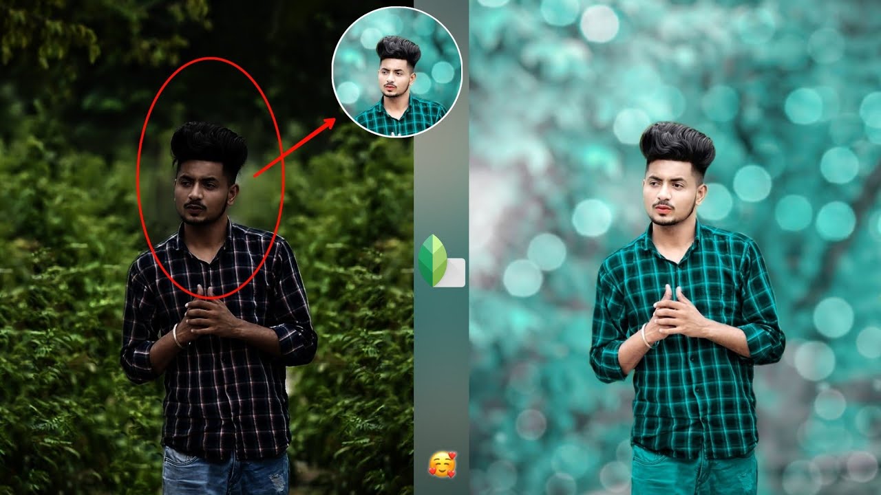 Snapseed Creative CB Background Effect | New CB Background Change Photo Editing | HCN Editing