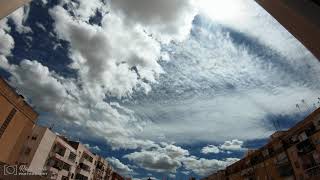 Timelapse paso de nubes por València, 11-5-2020