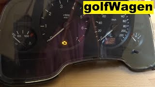 Opel Astra G instrument cluster pinout connect on table wiring