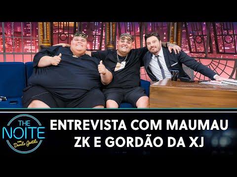 Entrevista com os influenciadores Maumau ZK e Gordão da XJ | The Noite (15/04/24)